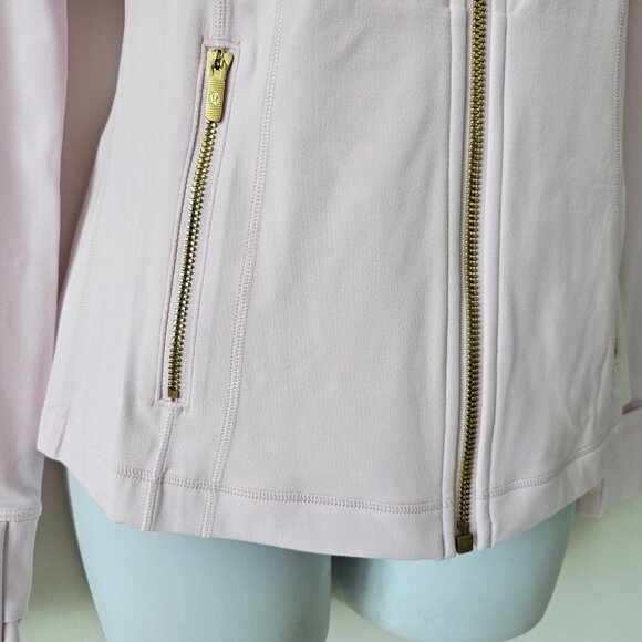 NWT LULULEMON BLLP/GOLD/GOLD Pink Gold Buttery Soft Nulu Define Jacket 6, 8, 10 - Picture 5 of 8